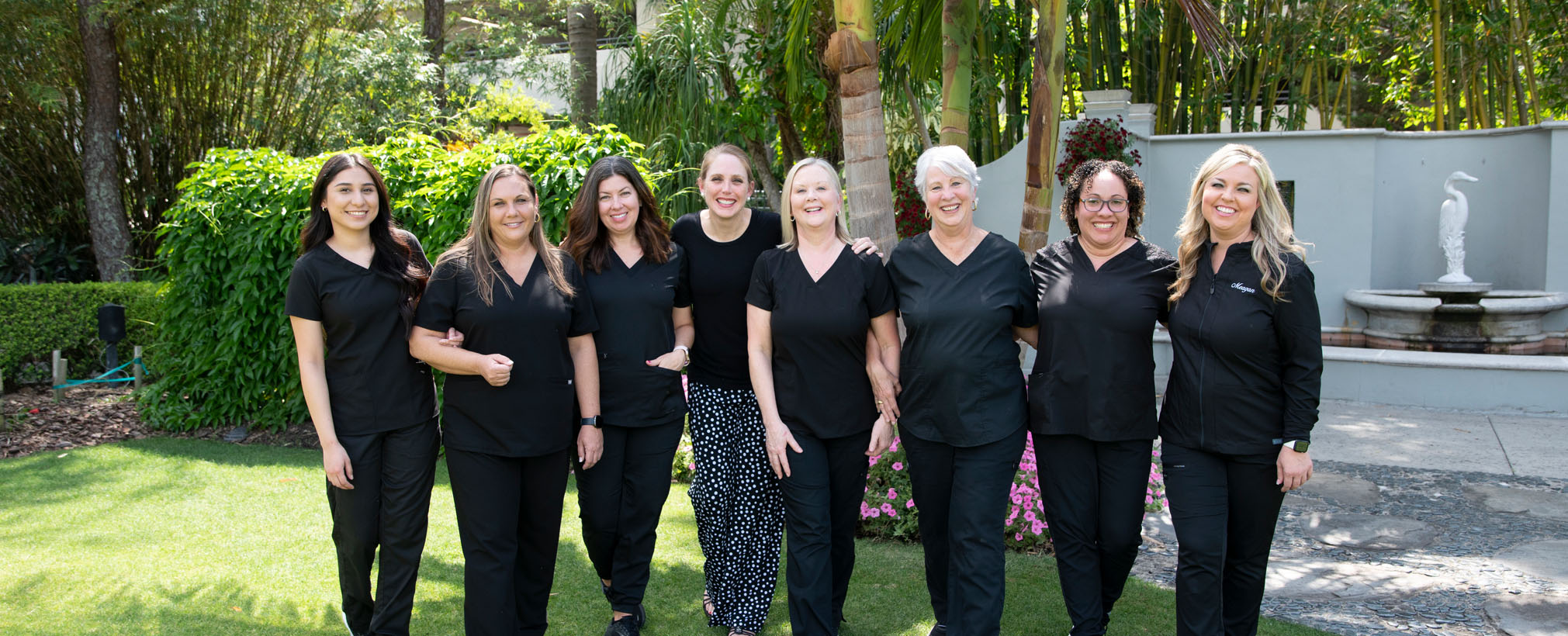 Person holding dental model